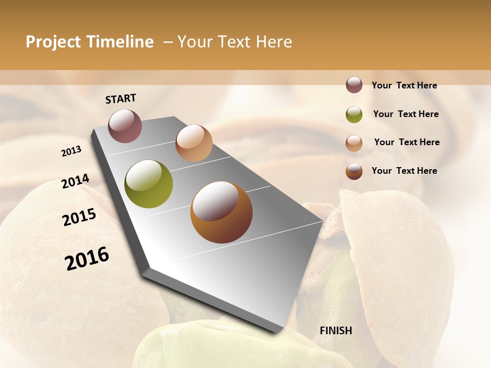 Vector Pistachio PowerPoint Template
