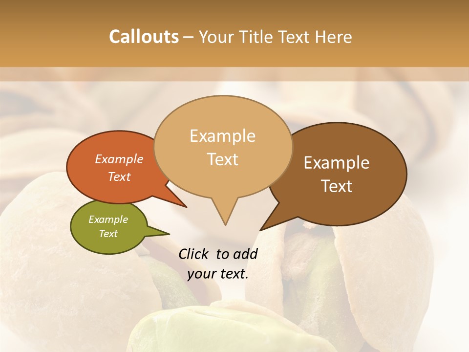Vector Pistachio PowerPoint Template