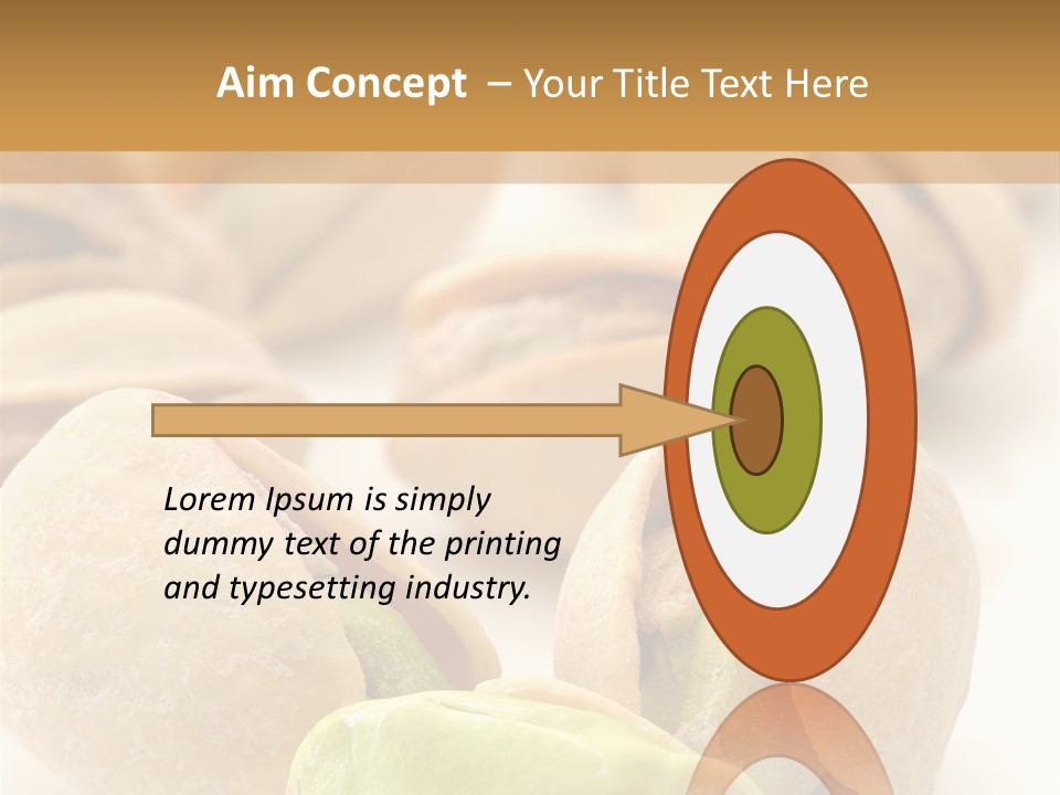 Vector Pistachio PowerPoint Template