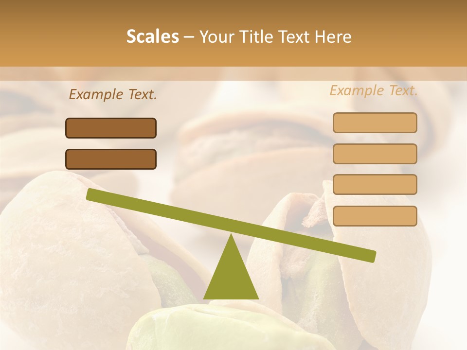 Vector Pistachio PowerPoint Template