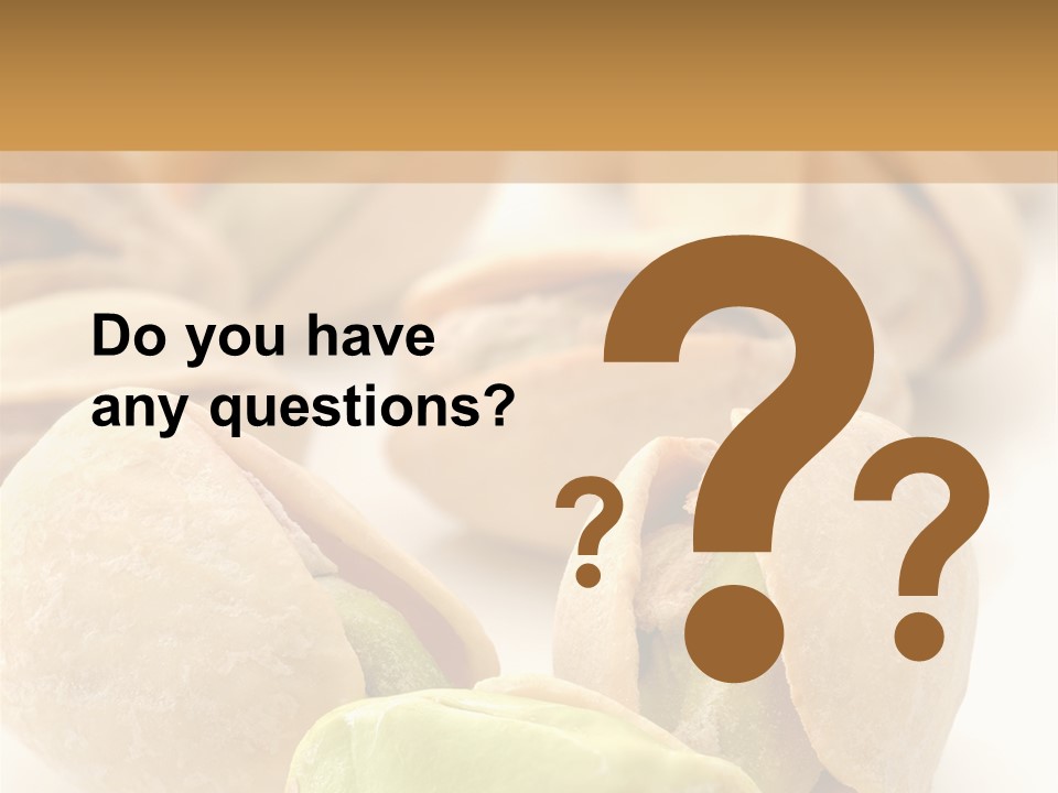 Vector Pistachio PowerPoint Template