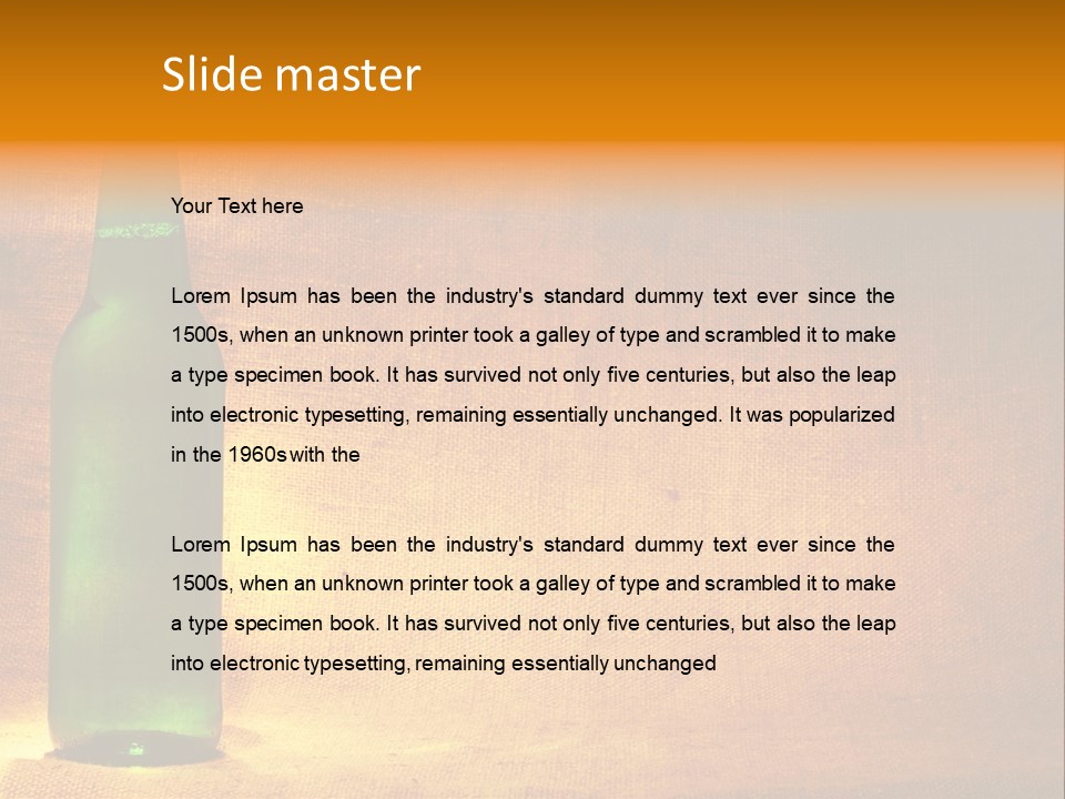 Full Sacking Background PowerPoint Template