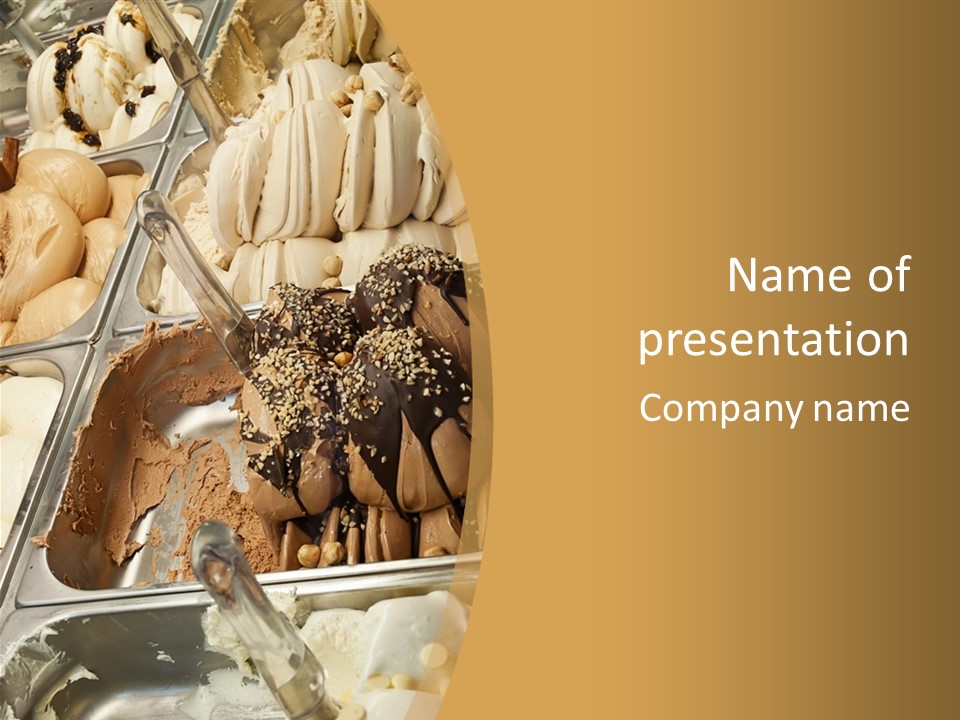 Gelato Artigianale PowerPoint Template