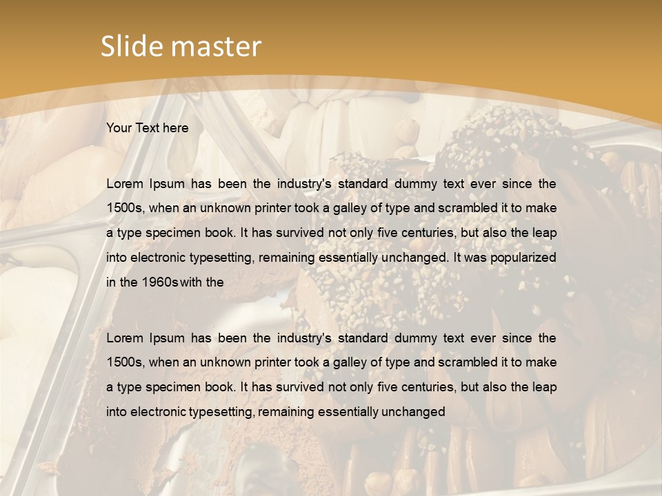 Gelato Artigianale PowerPoint Template