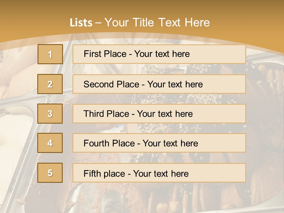 Gelato Artigianale PowerPoint Template