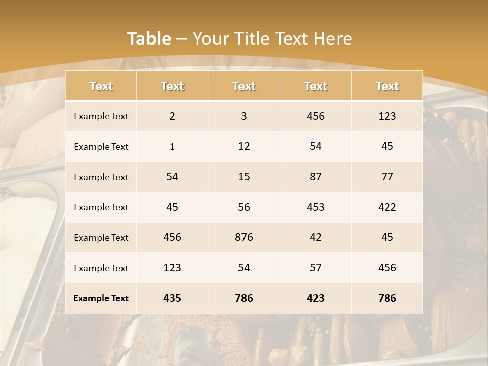 Gelato Artigianale PowerPoint Template