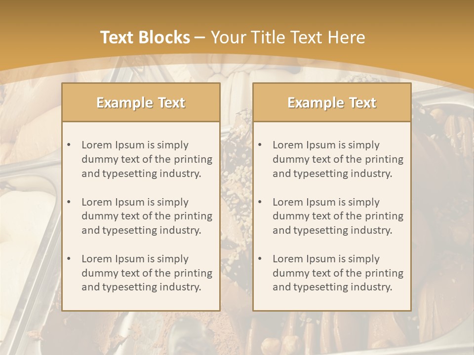 Gelato Artigianale PowerPoint Template