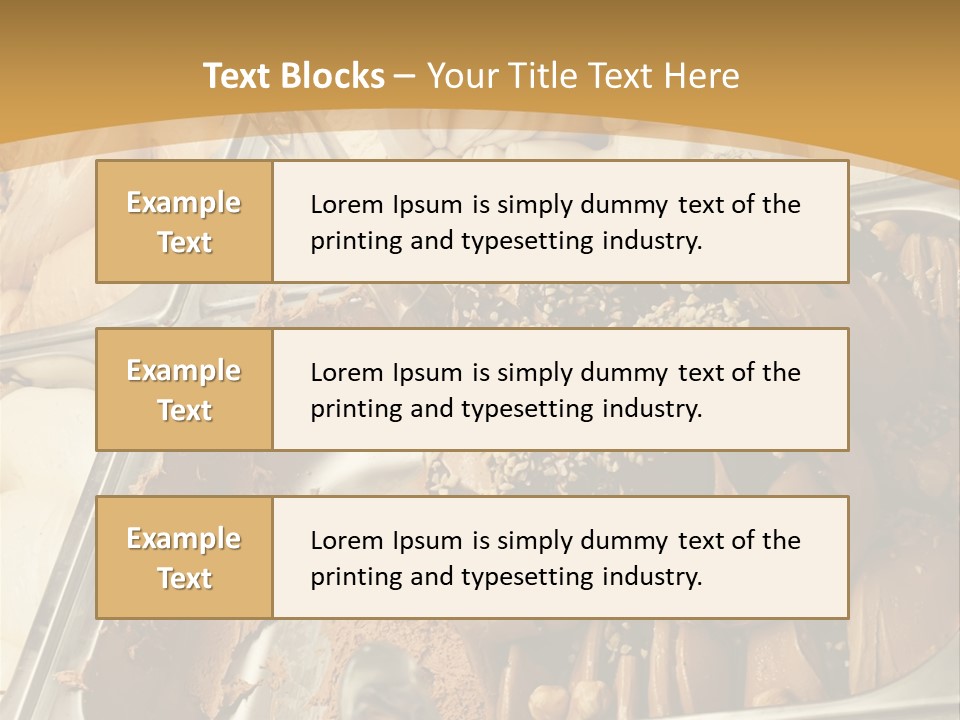 Gelato Artigianale PowerPoint Template