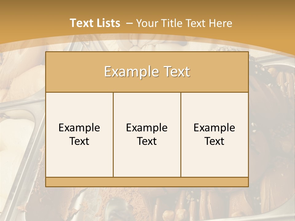 Gelato Artigianale PowerPoint Template