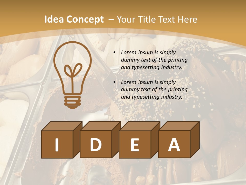 Gelato Artigianale PowerPoint Template