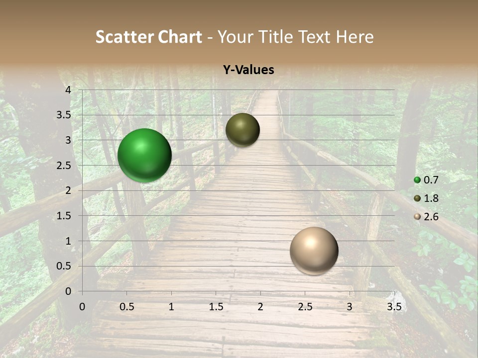 Forest Boardwalk PowerPoint Template
