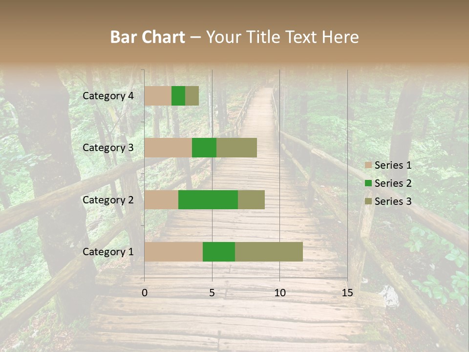 Forest Boardwalk PowerPoint Template
