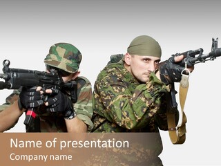 Soldiers PowerPoint Template