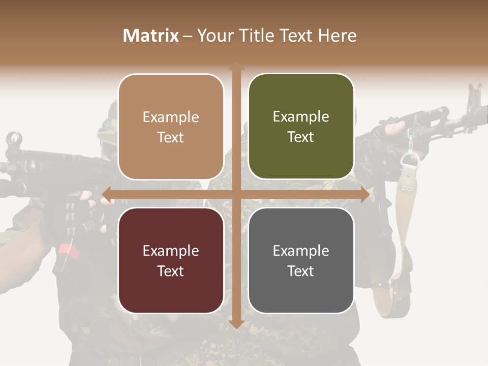 Soldiers PowerPoint Template