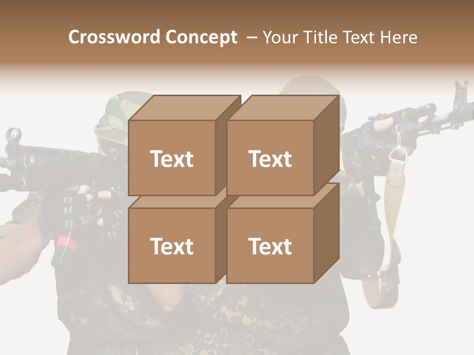 Soldiers PowerPoint Template