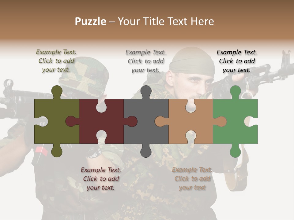 Soldiers PowerPoint Template
