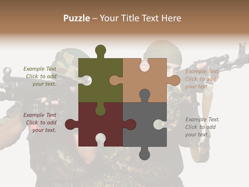 Soldiers PowerPoint Template