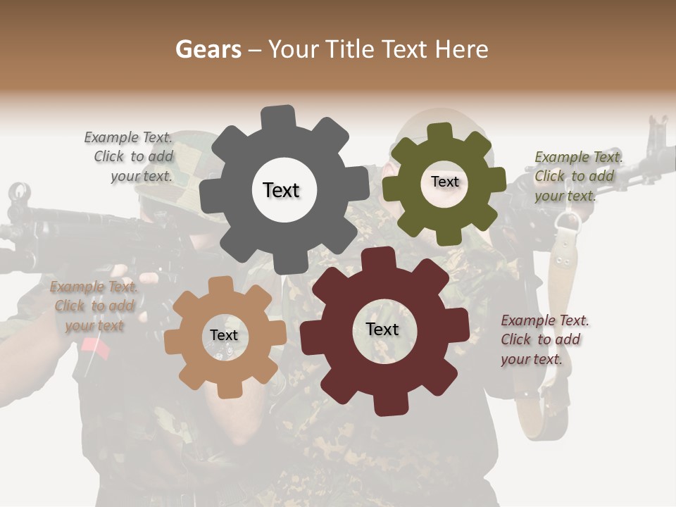 Soldiers PowerPoint Template