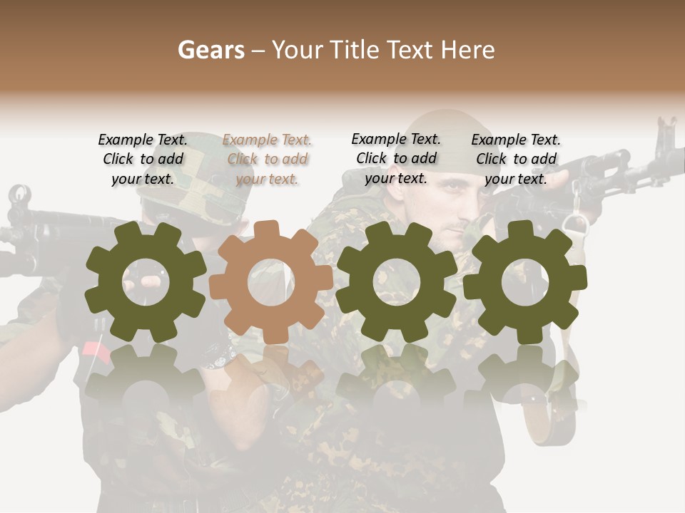 Soldiers PowerPoint Template