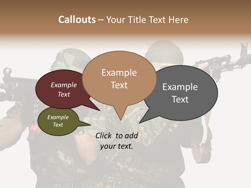 Soldiers PowerPoint Template