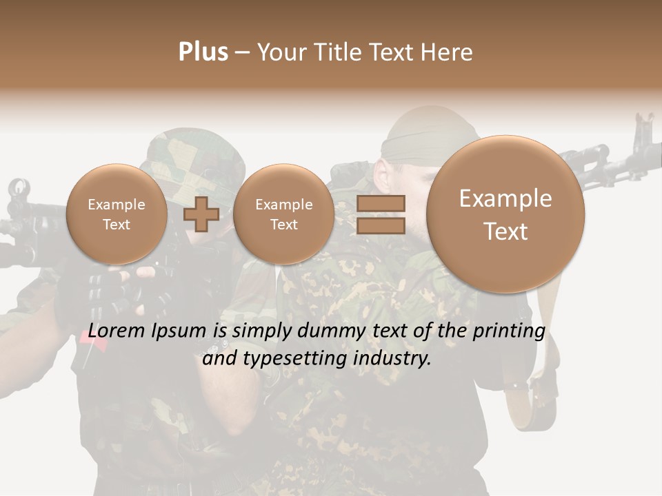 Soldiers PowerPoint Template