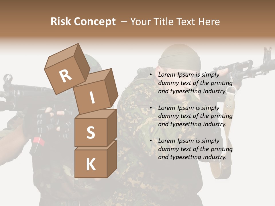 Soldiers PowerPoint Template