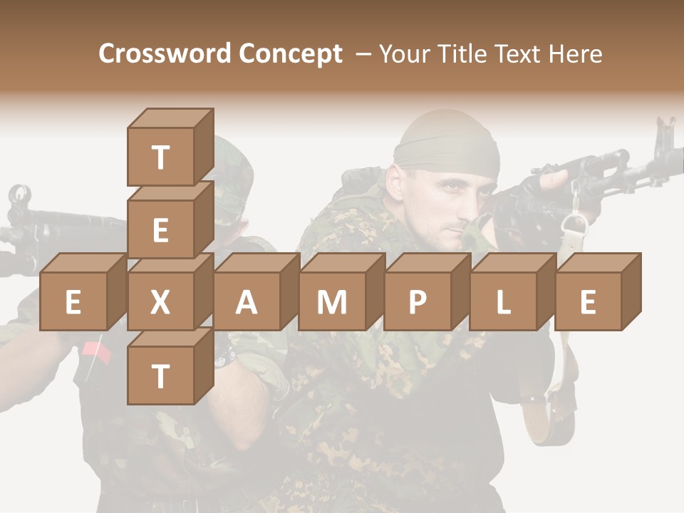 Soldiers PowerPoint Template