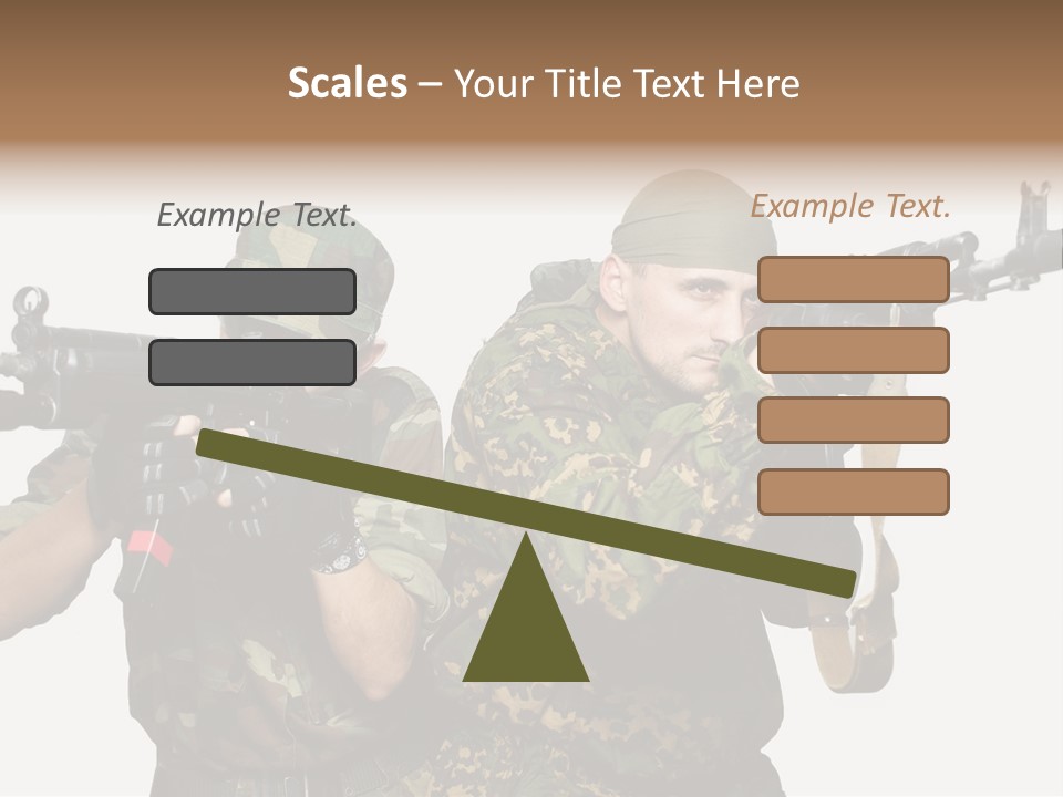 Soldiers PowerPoint Template