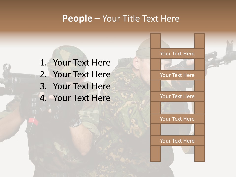 Soldiers PowerPoint Template