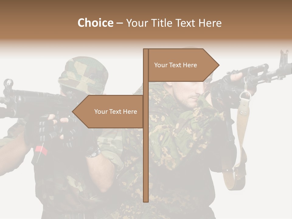 Soldiers PowerPoint Template