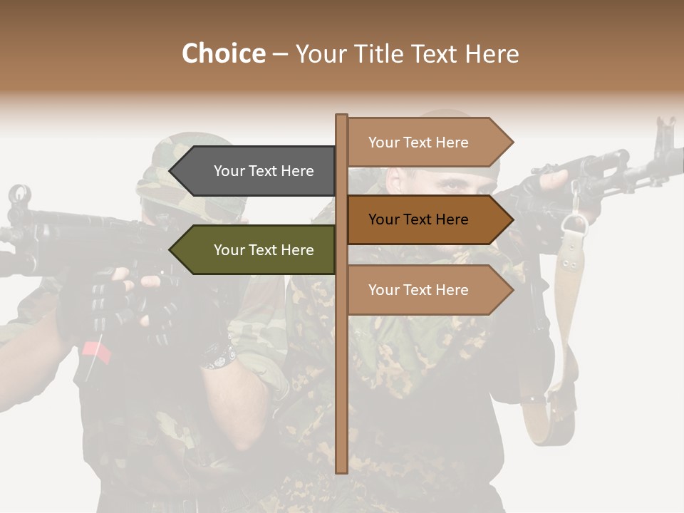 Soldiers PowerPoint Template