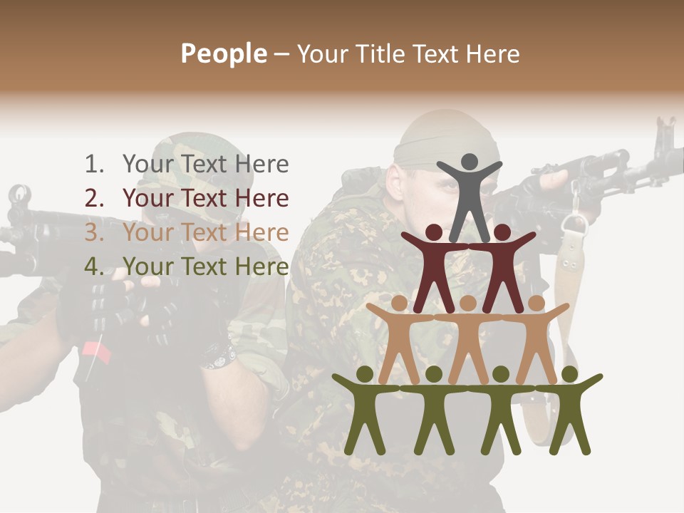 Soldiers PowerPoint Template