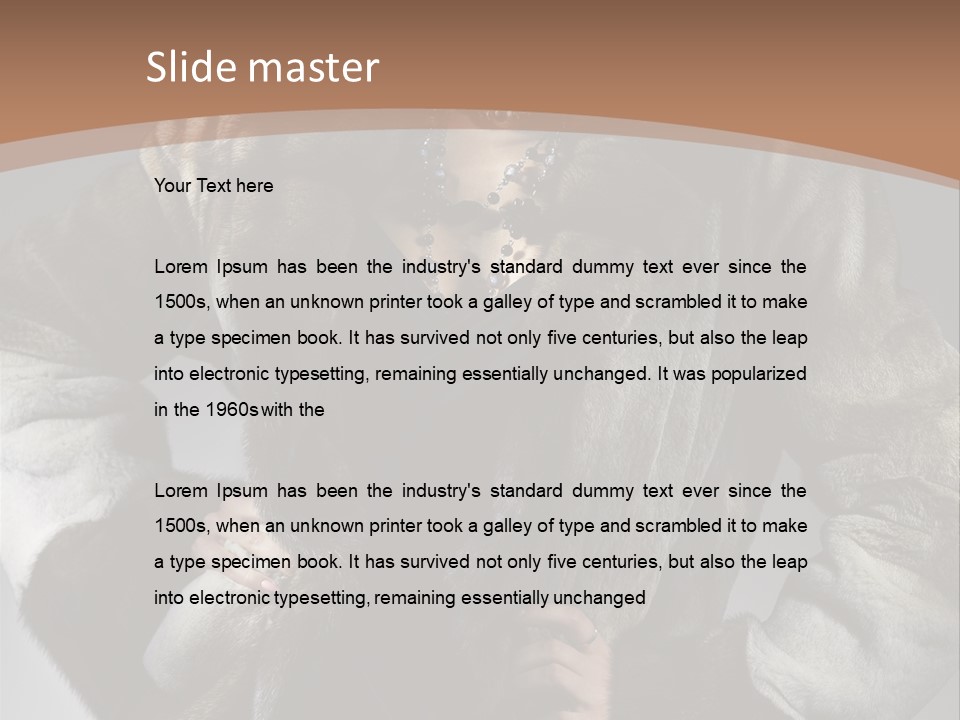 Cool Short Skin PowerPoint Template