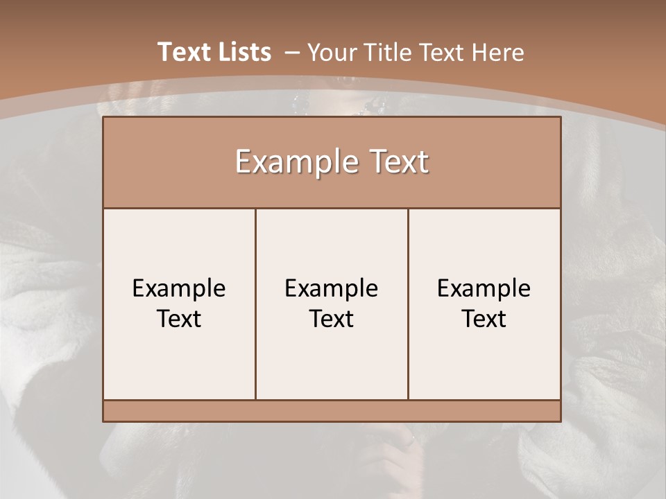Cool Short Skin PowerPoint Template