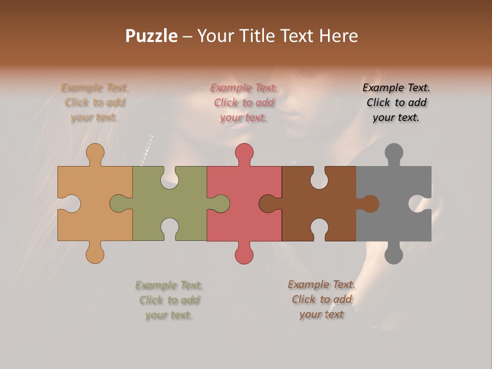 Couple Cuddling PowerPoint Template