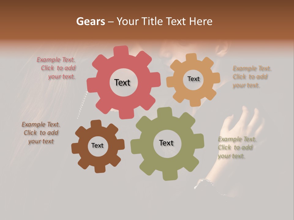 Couple Cuddling PowerPoint Template