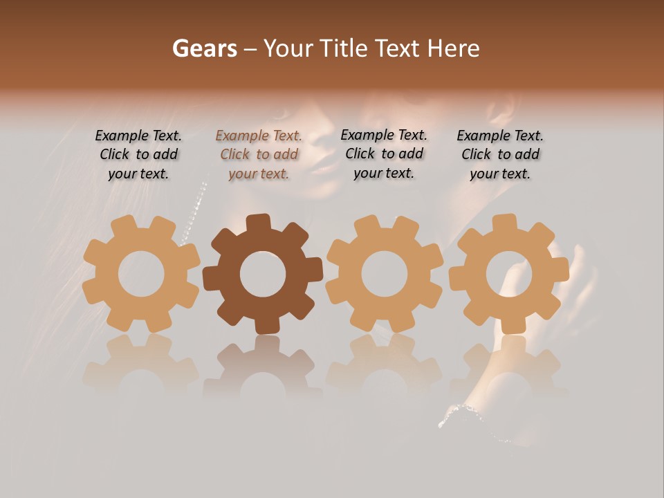 Couple Cuddling PowerPoint Template