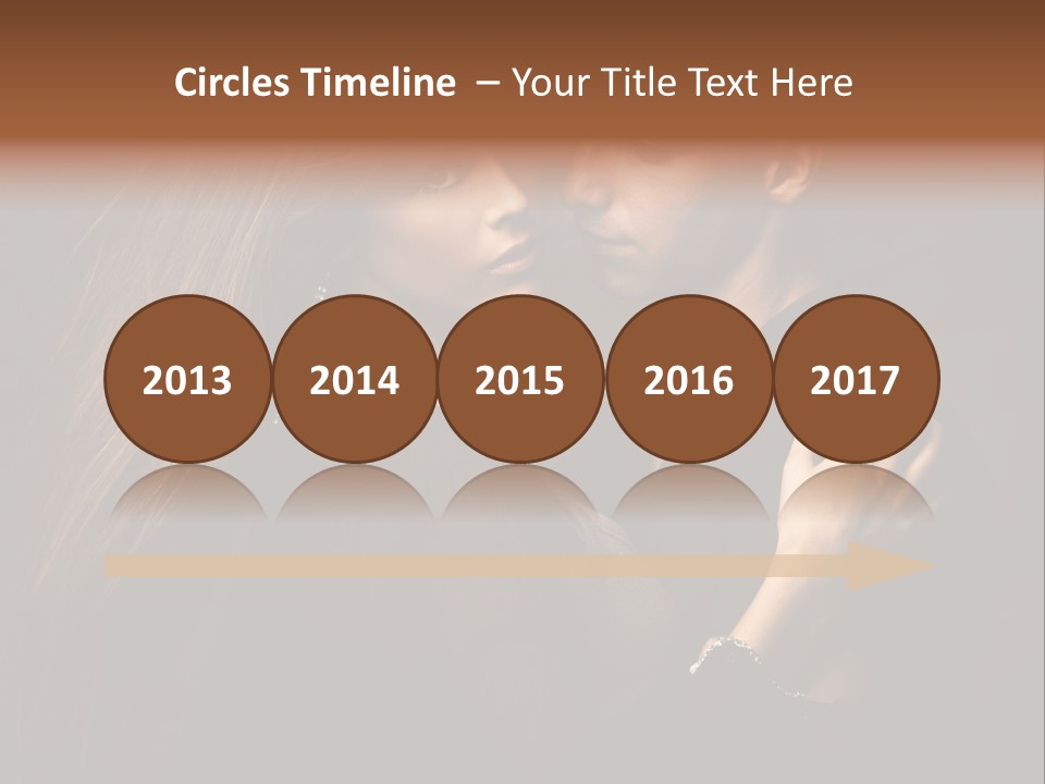 Couple Cuddling PowerPoint Template