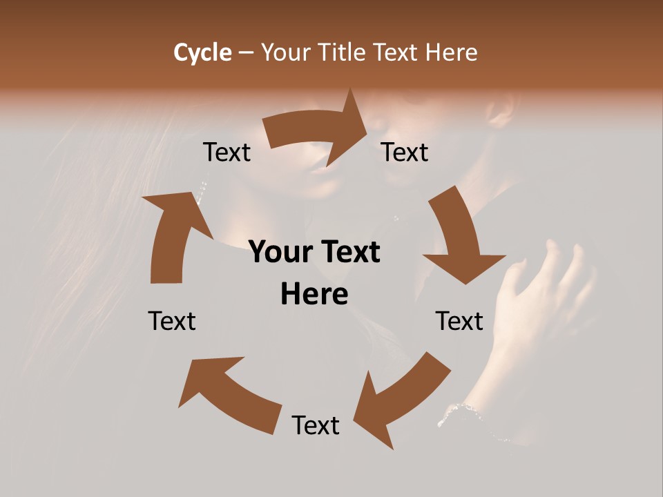 Couple Cuddling PowerPoint Template