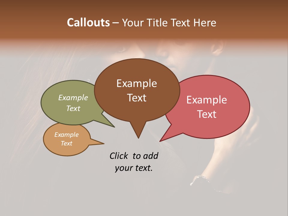 Couple Cuddling PowerPoint Template