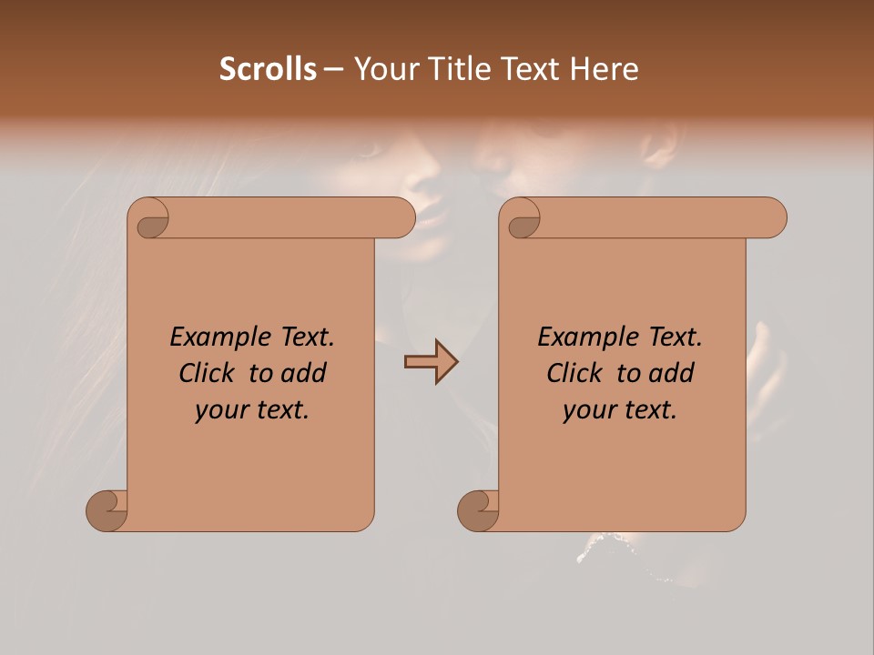 Couple Cuddling PowerPoint Template