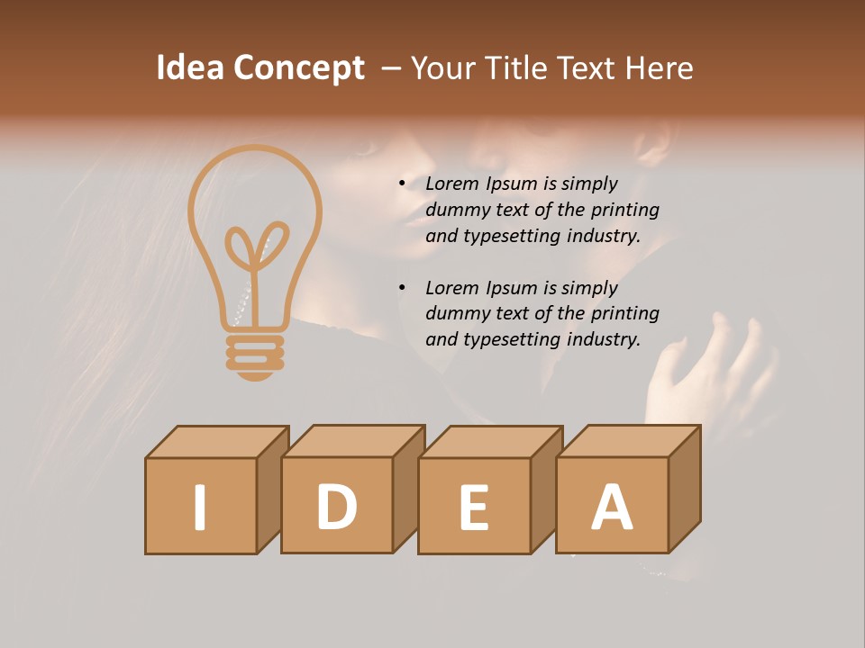 Couple Cuddling PowerPoint Template