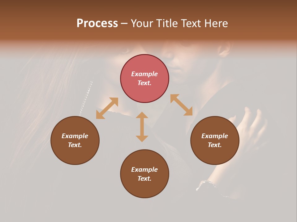 Couple Cuddling PowerPoint Template