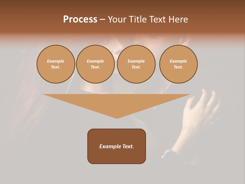 Couple Cuddling PowerPoint Template