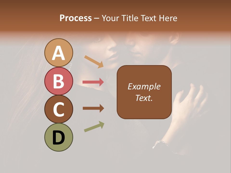 Couple Cuddling PowerPoint Template