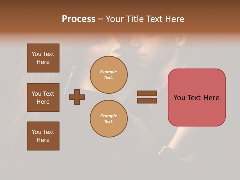 Couple Cuddling PowerPoint Template