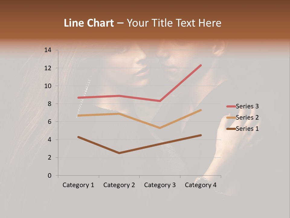 Couple Cuddling PowerPoint Template