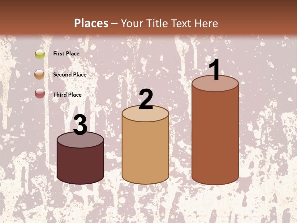 Grunge Background Blood PowerPoint Template