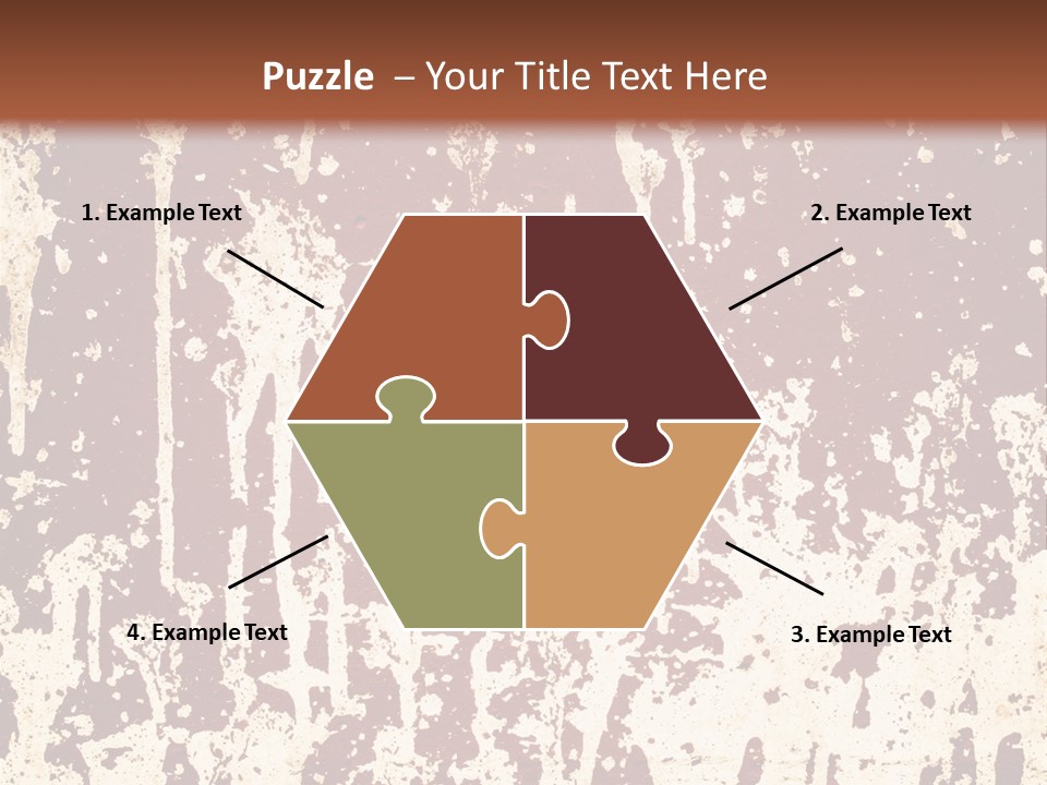 Grunge Background Blood PowerPoint Template