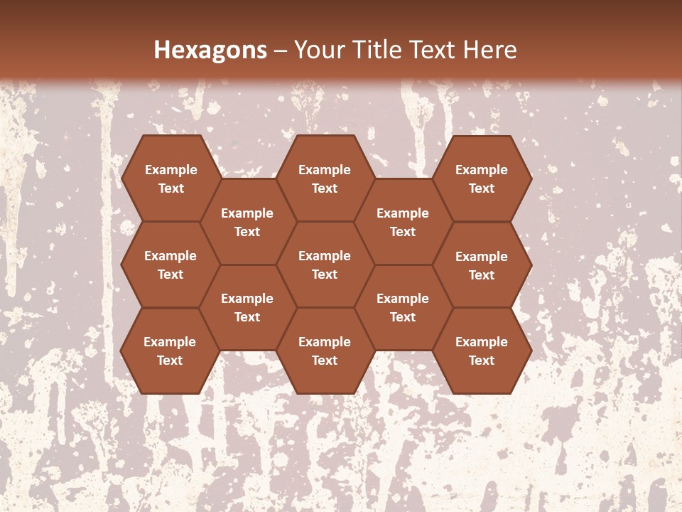 Grunge Background Blood PowerPoint Template